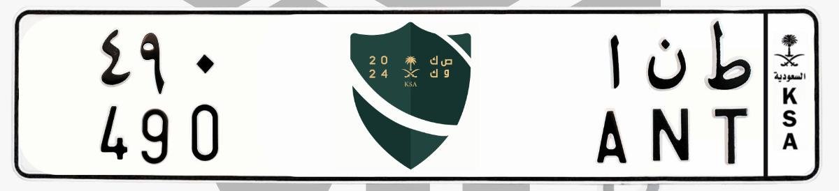 لوحة ط ن ا 490